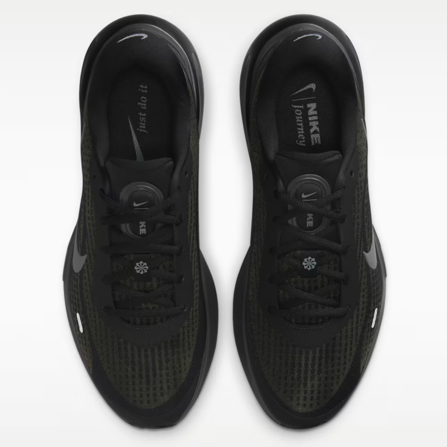 Nike Journey Run Black Smoke Grey Mens Running Shoes Sneakers Size FN0228-009