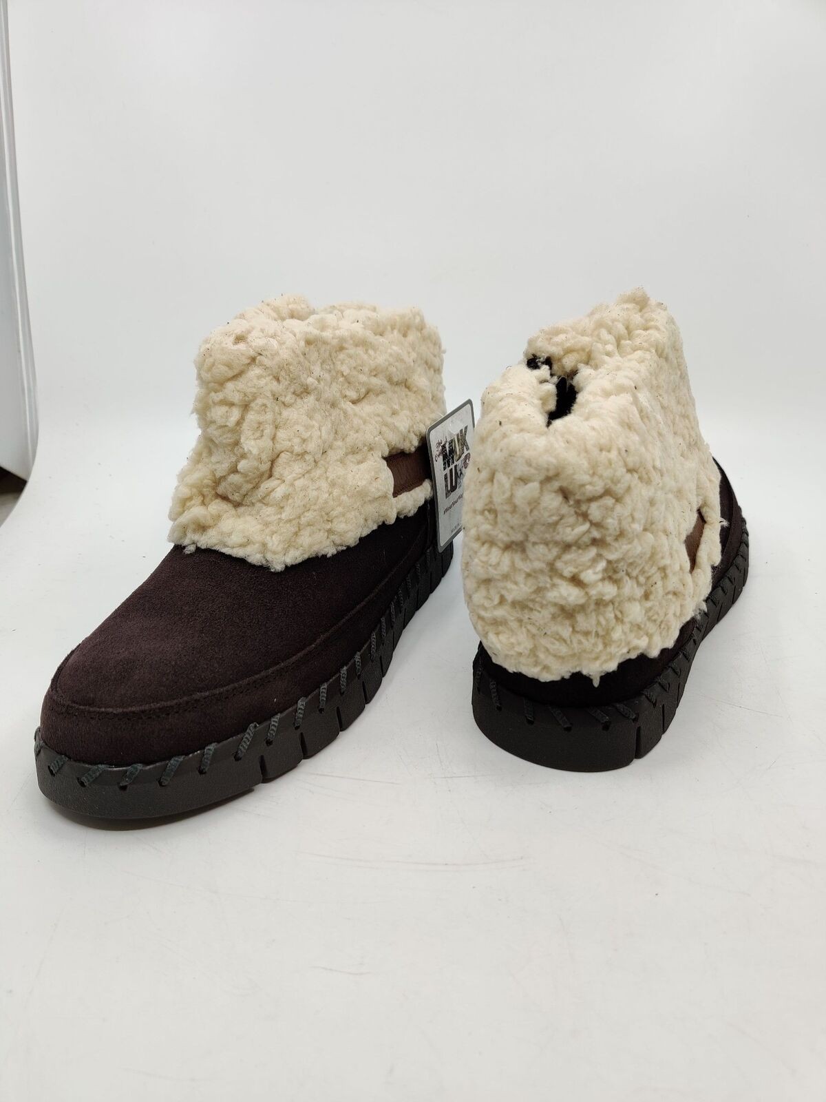 MUK LUKS WOMEN’S FLEXI ZIP UP ANKLE SNOW BOOTS sz 6 BLACK, DARK BROWN, CAMEL,