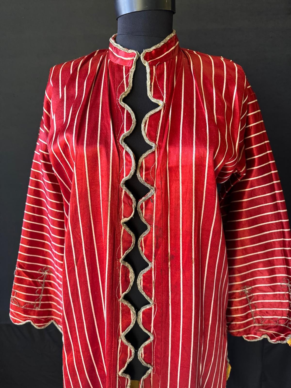 Antique Silk Turkish Costume – Anatolian Three-Skirt Dress / Ottoman Kaftan