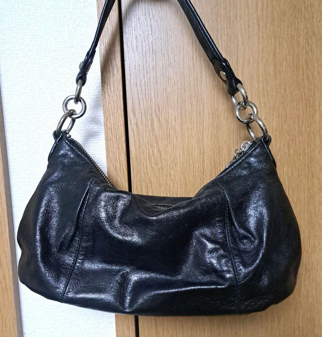 COACH Poppy Shoulder Bag Black