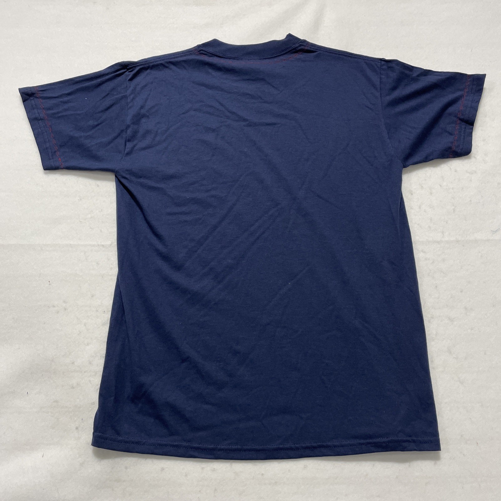 Jerzees Heavyweight Blend T-Shirt Size Medium M Navy Blue Blank Tee Unisex