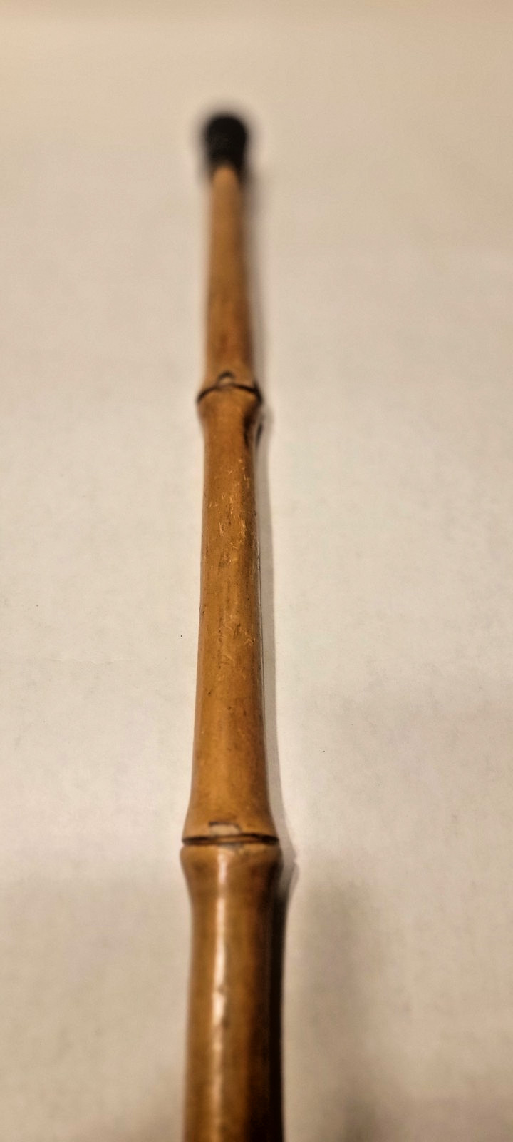 Hand Carved Wood Twisted Walking Stick Cane 9.1oz 35” Vintage