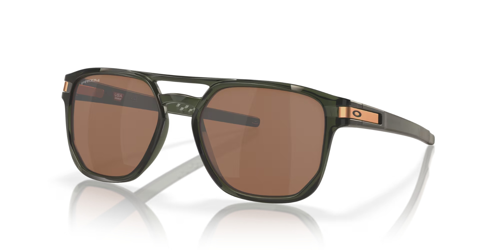 NEW Oakley LATCH BETA Olive Ink PRIZM Tungsten Lens Sunglass OO9436-03