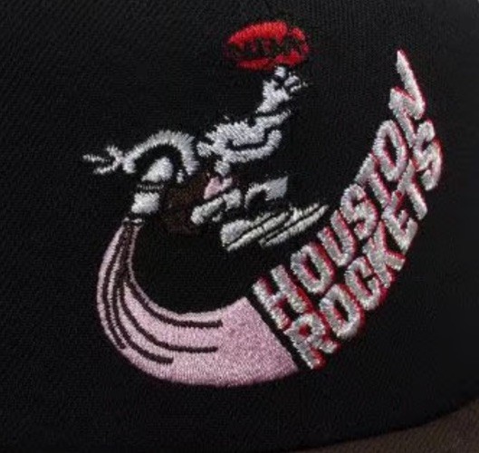 Houston Rockets 🔥 Throwback Mascot New Era *Rare* 59Fifty Sz. 7 1/8