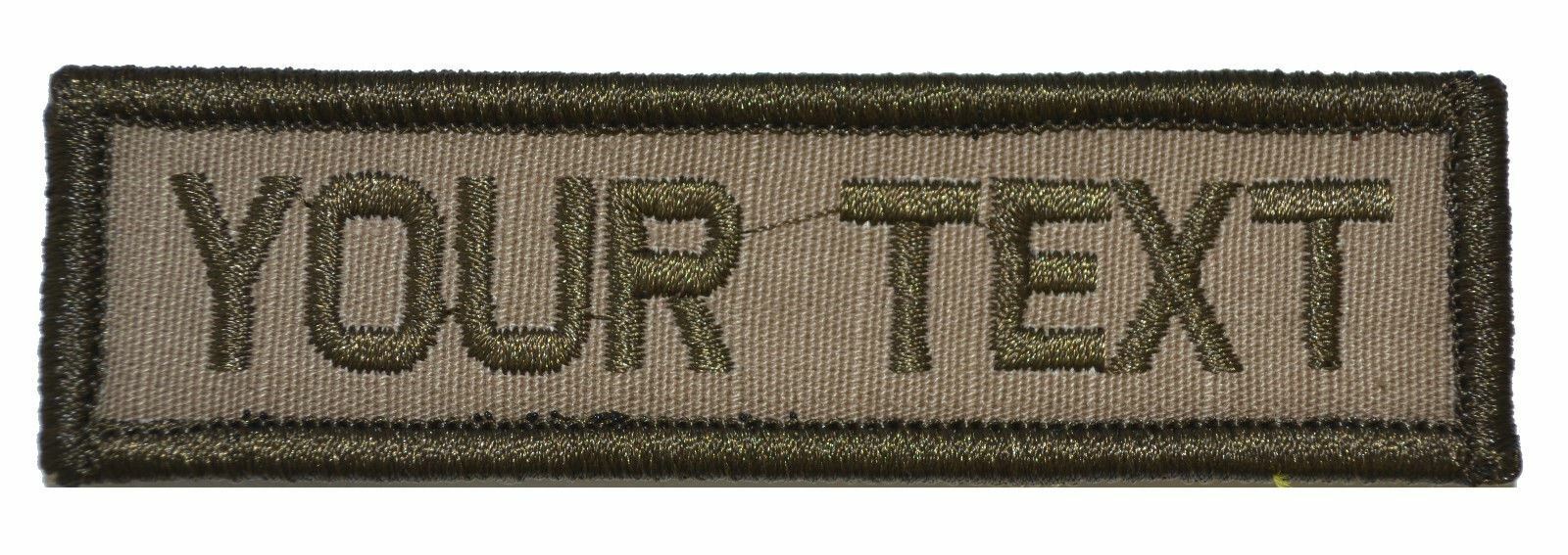 Custom Made 1×3 Military/ Funny Patch with Hook and Fastener