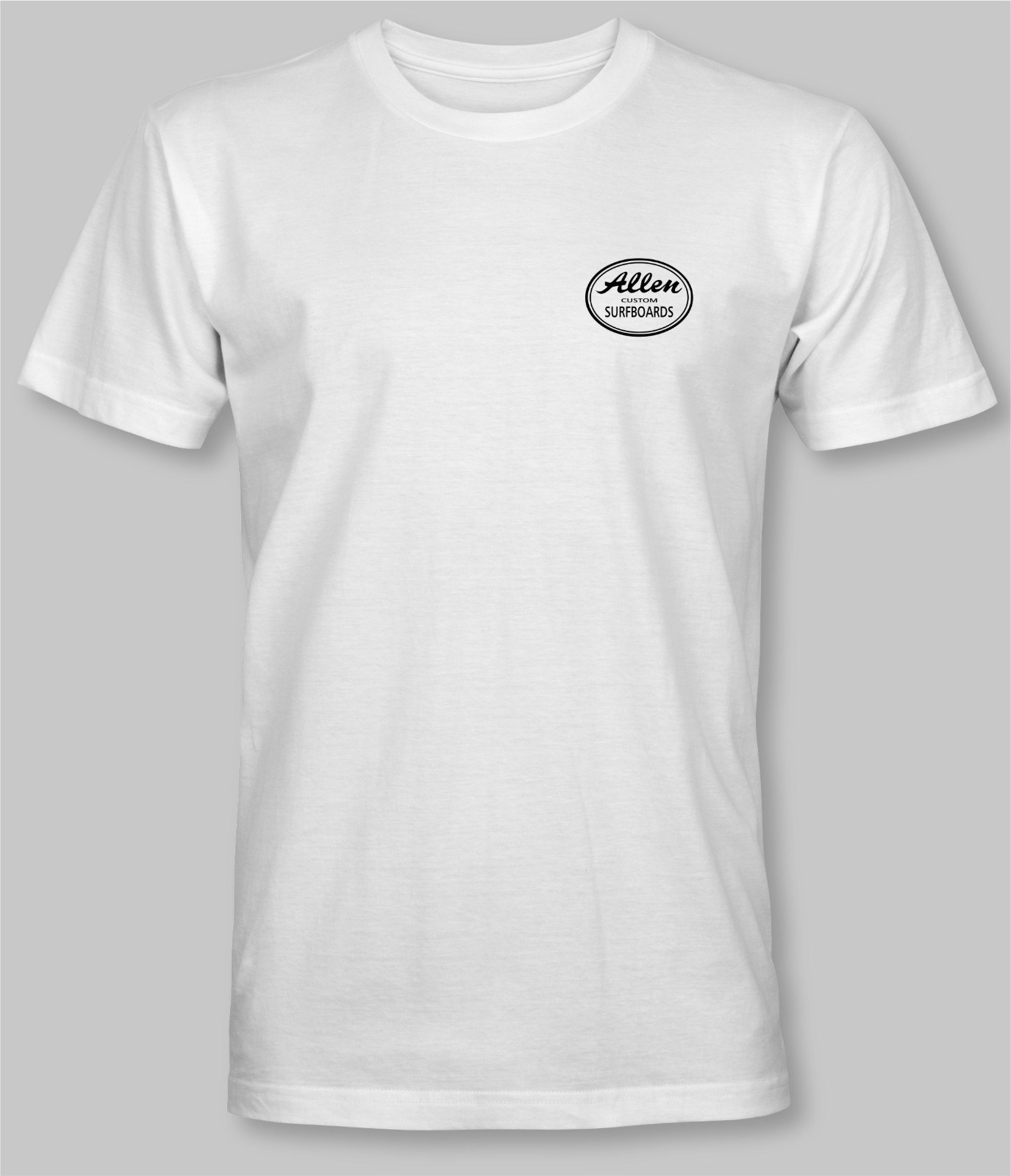 Allen Surfboards Retro T-Shirt surf surfing california long beach