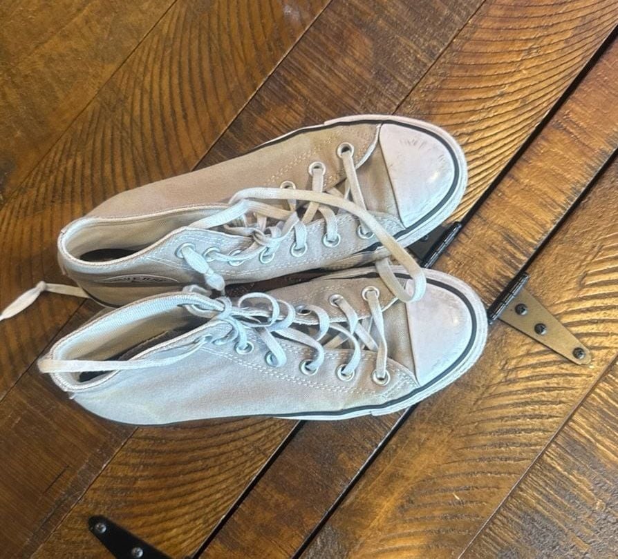 Chuck Taylor All Star Mixed Material Unisex High Top Shoe. .com,
