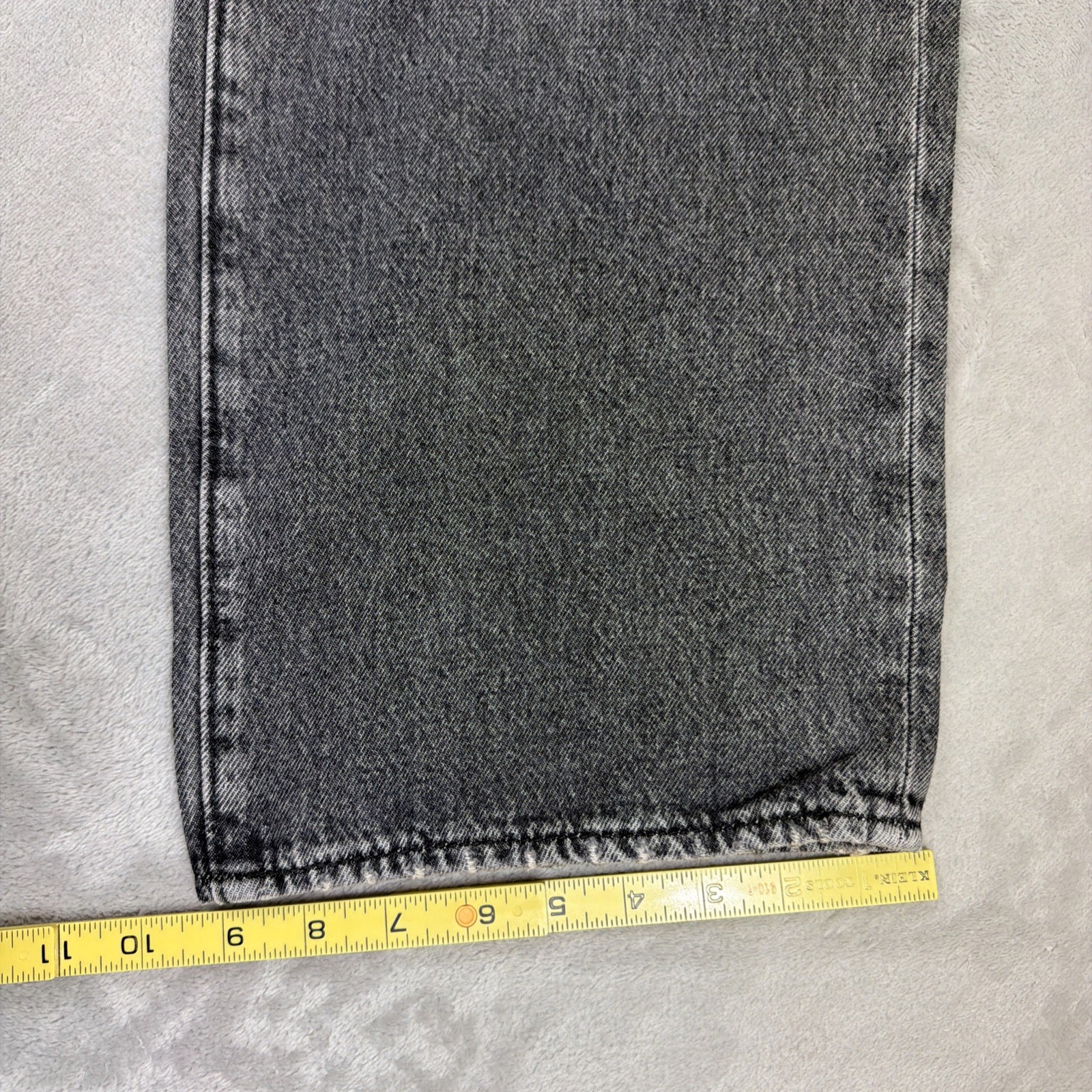 Levi’s Premium 578 Baggy Denim Jeans Men’s Size 31×30 Gray Cotton Y2K