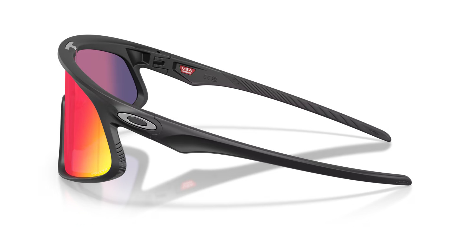 Oakley Sunglasses RSLV 141 OO9524D-0141 Matte Black Frame W/ PRIZM Road Lens