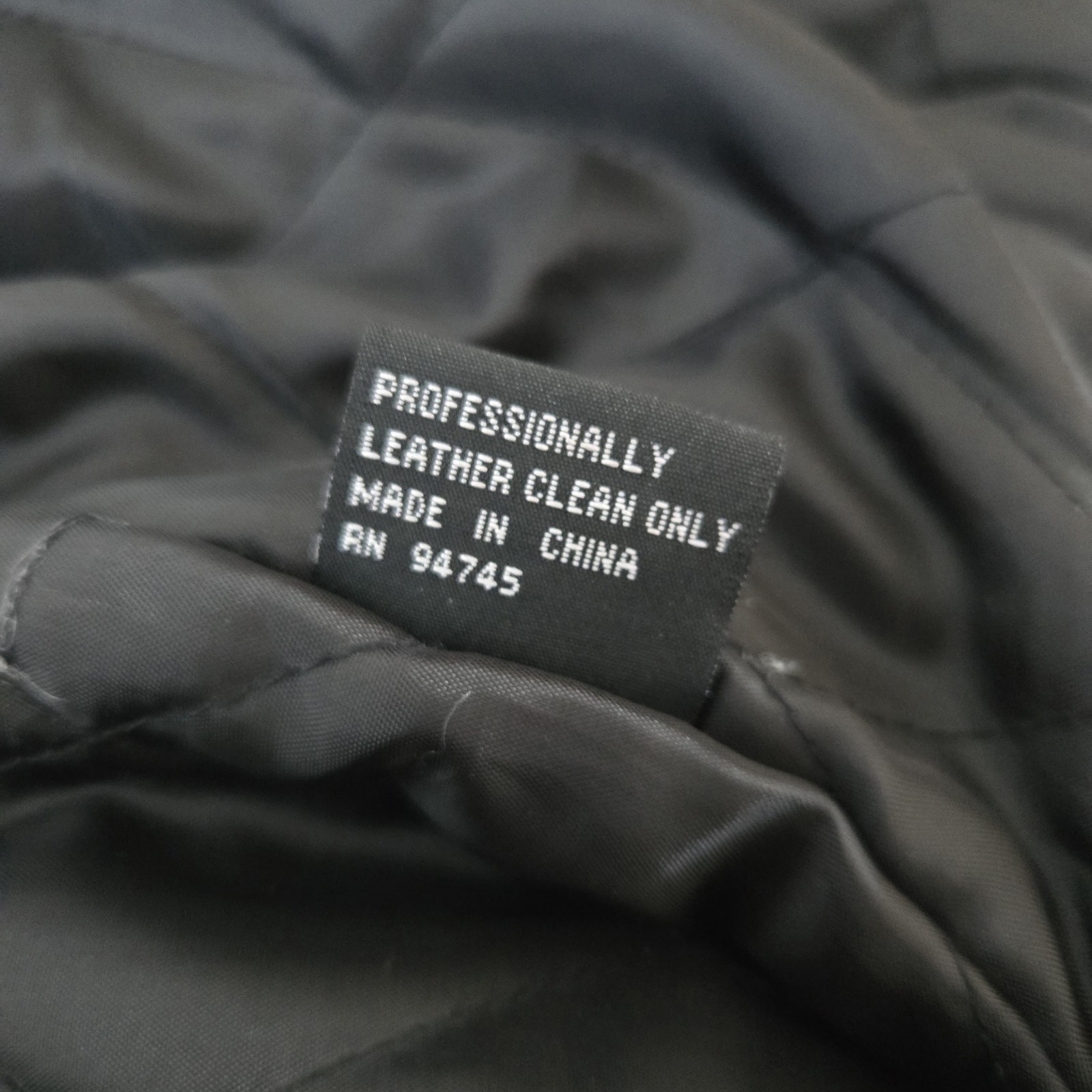 Prestige Men’s L Black Genuine Leather Bomber Jacket Removable Fur Liner
