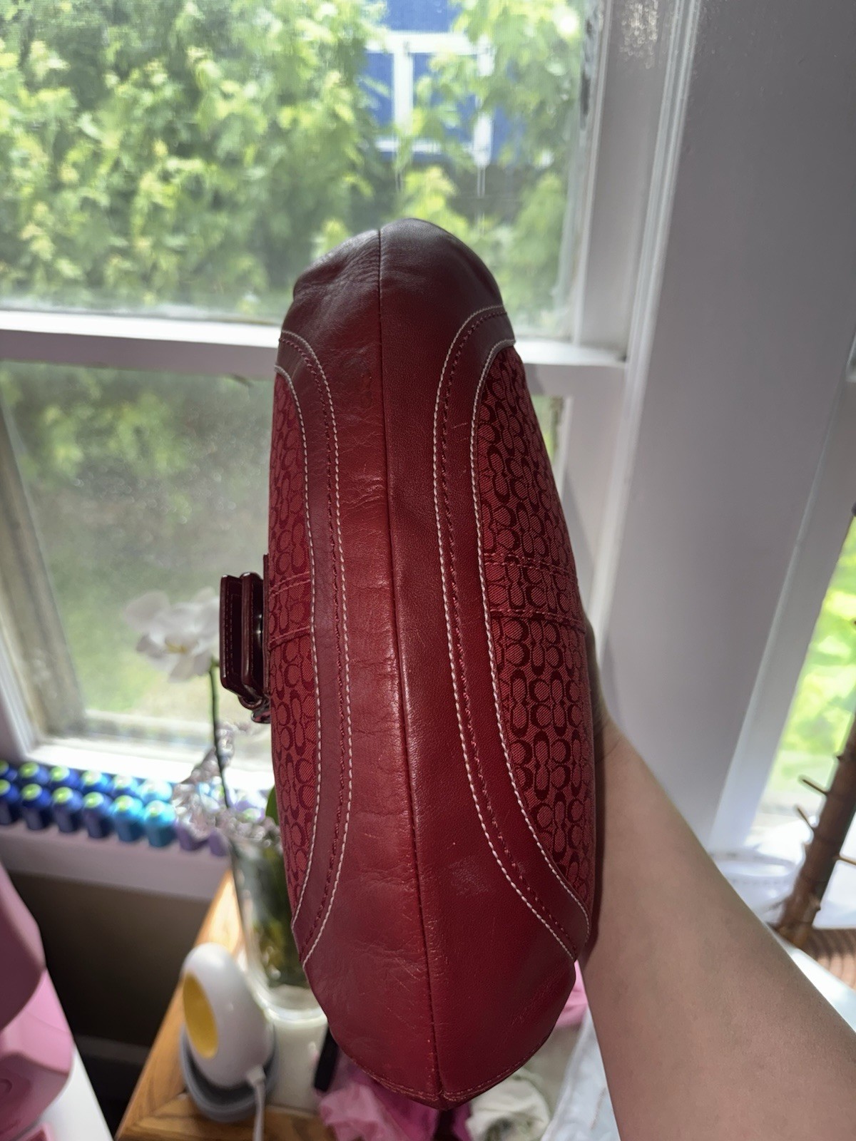 Y2K Red Large Coach SoHo