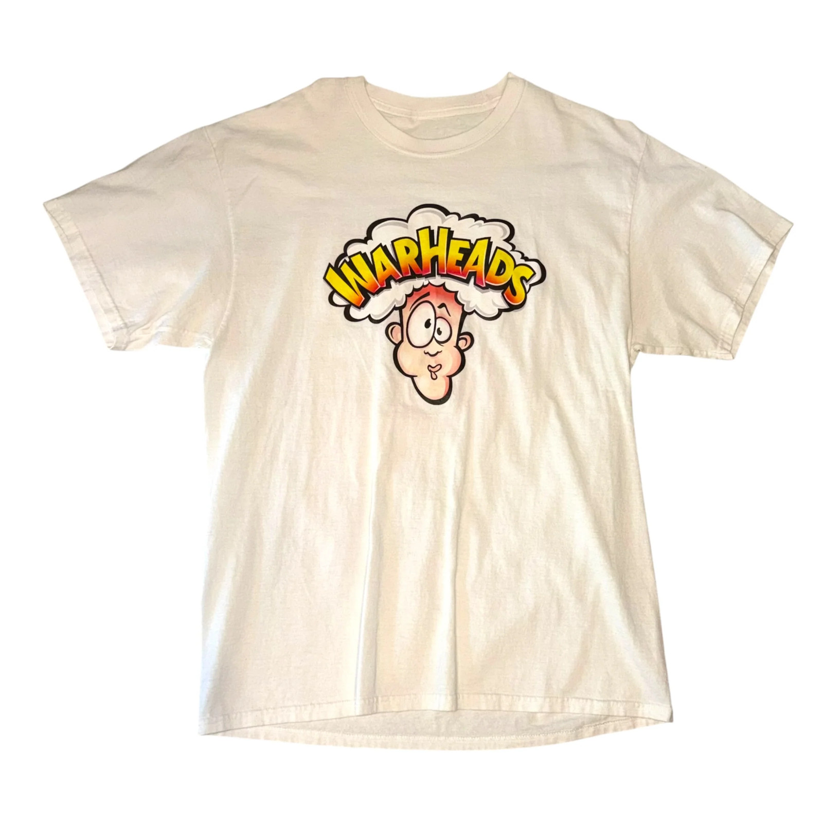 Warheads – White Graphic Vintage Y2K T-Shirt