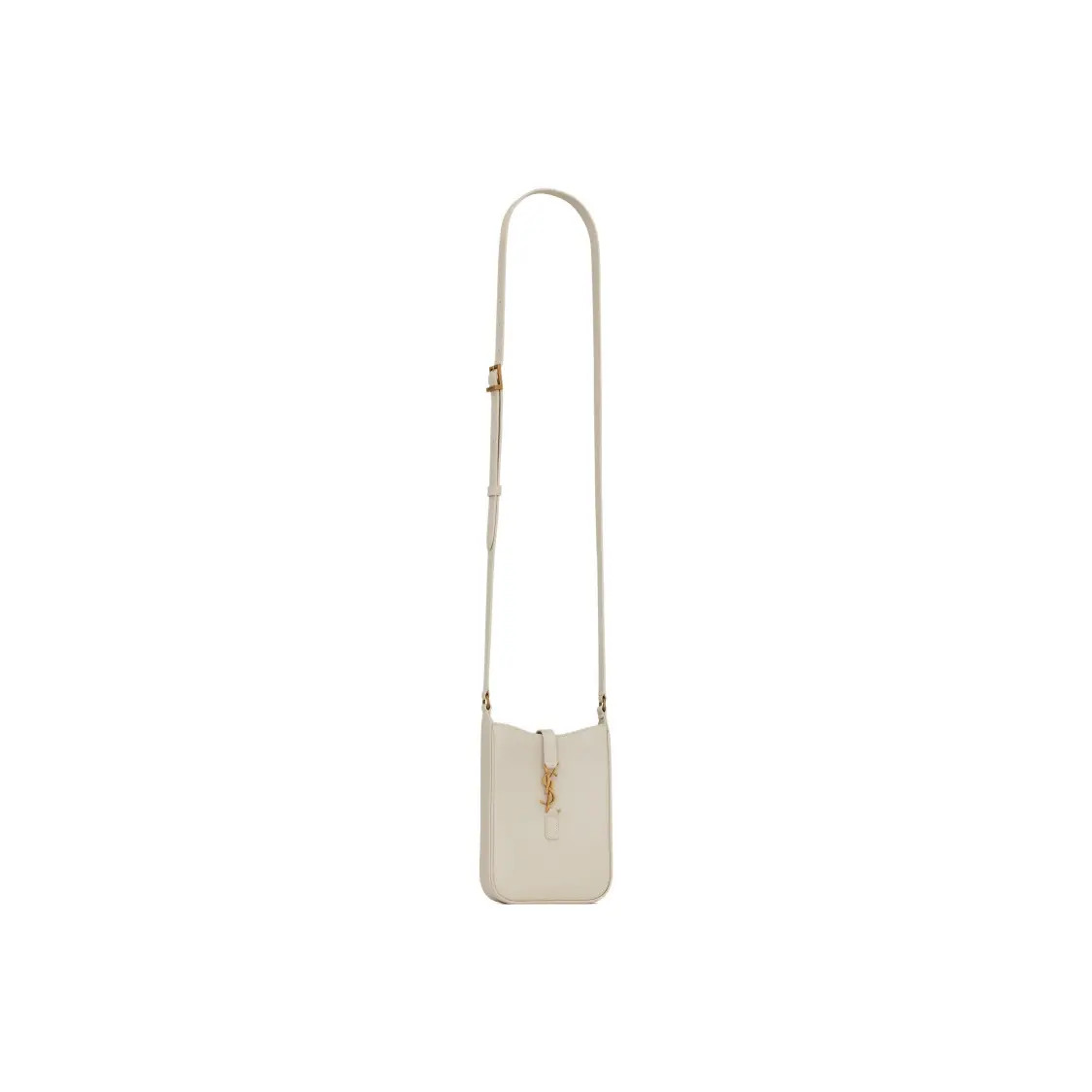 Saint Laurent YSL LE5A7 Gold Label Logo One Shoulder Bag Women’s 5.1×1.5×7.8 in