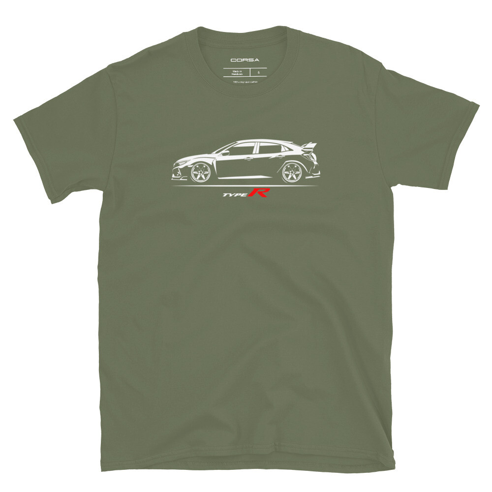 Honda Civic Type R FK8 TE37 JDM Men’s T-Shirt