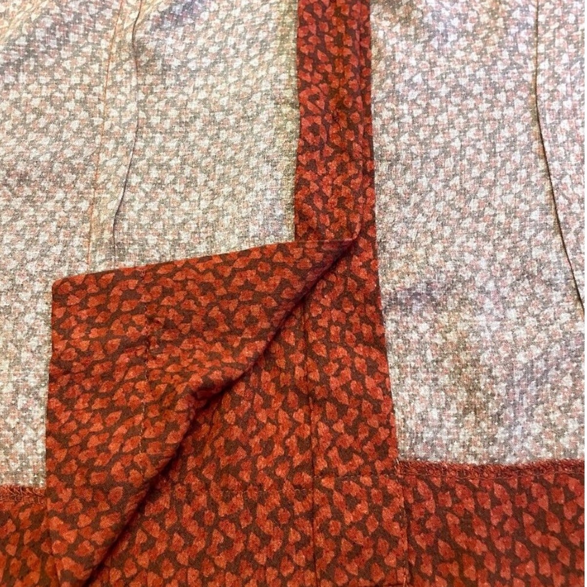 Emmy Design Sweden That Same Old Favorite Blouse Red Print 1930s Retro Academia