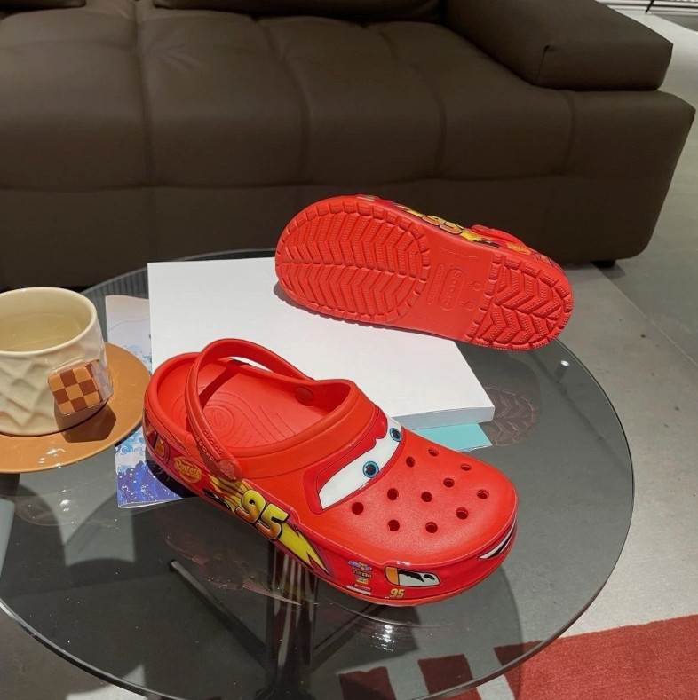NEW Crocs Lightning McQueen Clog Adult Shoes Limited Classic No Lightup US