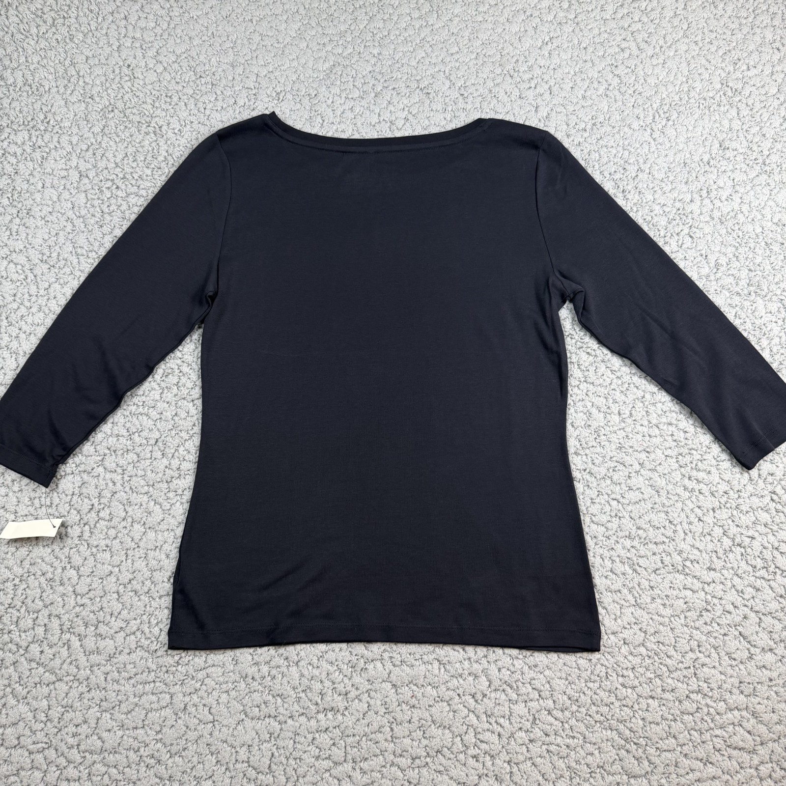 Talbots Women’s Size M Everyday Black Shirt The Talbots Tee