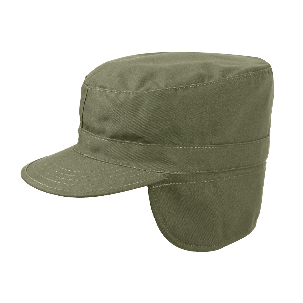 Vintage GI Style BDU Ranger Cap, 1980s, Cotton, Made in Korea with US Fabric