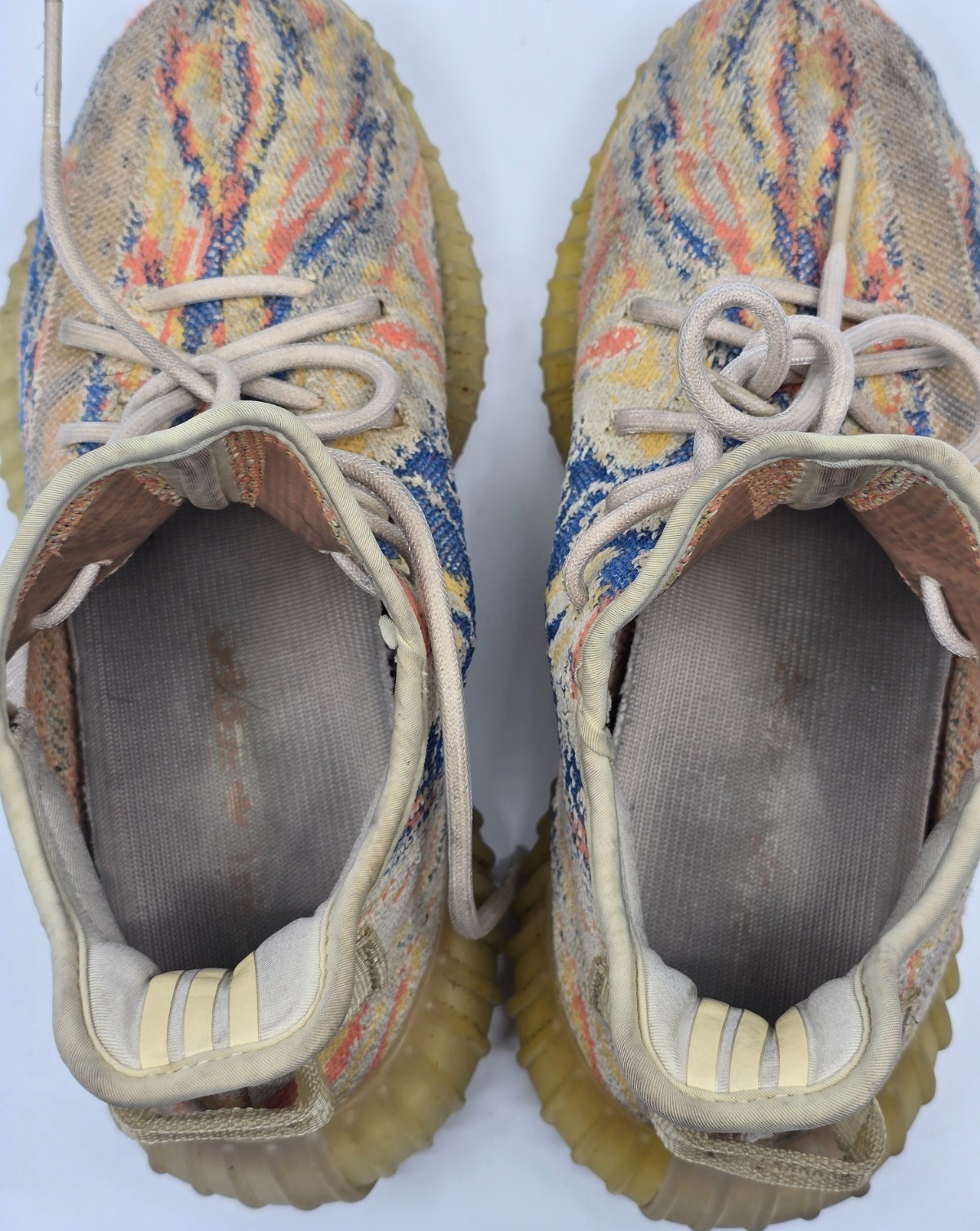 Adidas Yeezy Boost 350 V2 MX Pattern Multicolor Sneakers Men’s Size 7