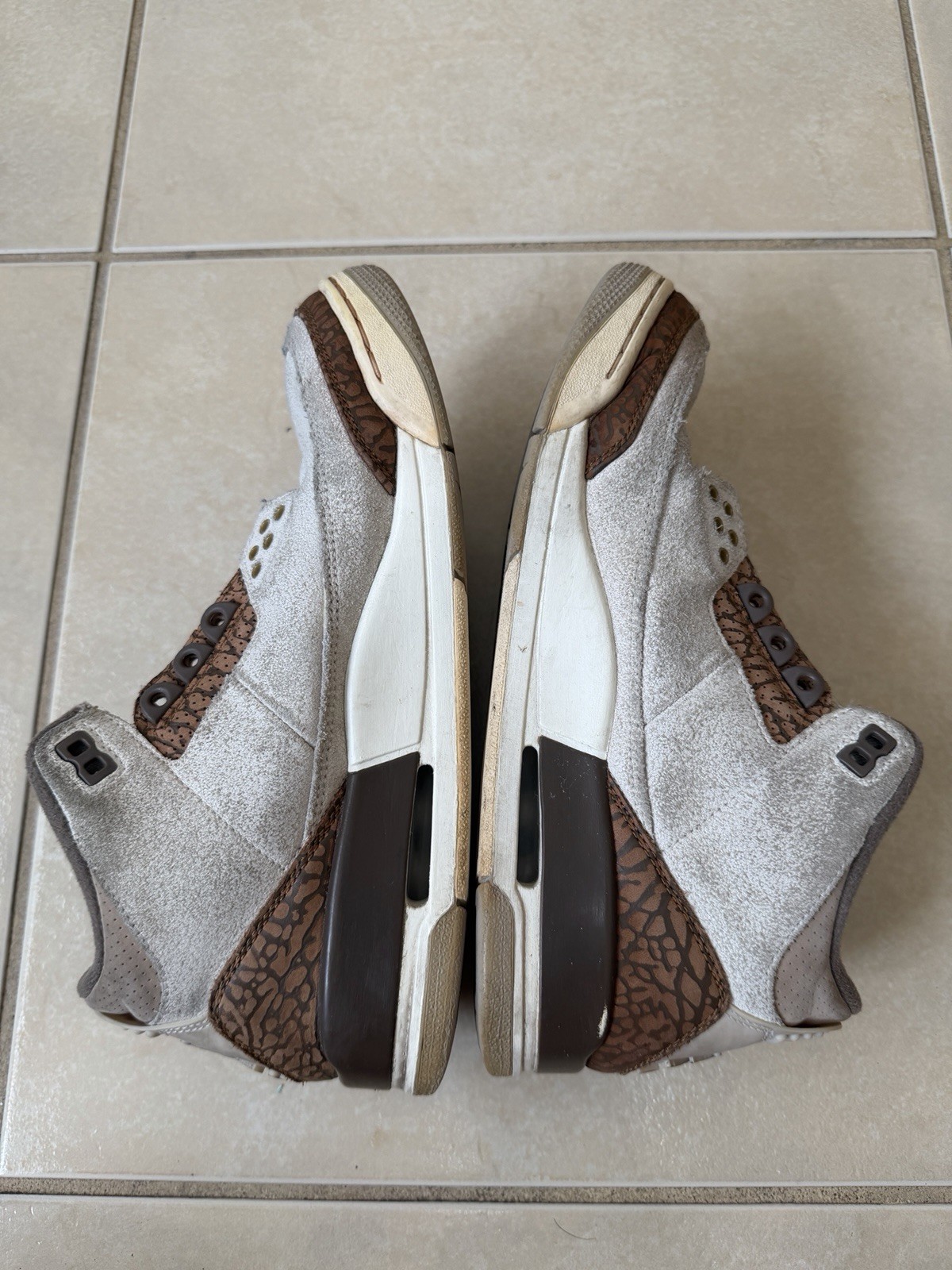 Air Jordan 3 “Palomino” Men’s Size 8.5 Pre-owned Sneakers CT8532-102