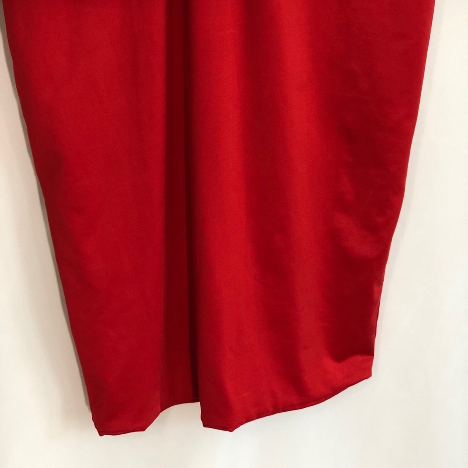 0032 Red Sexy Long Sleeve Mini Dress
