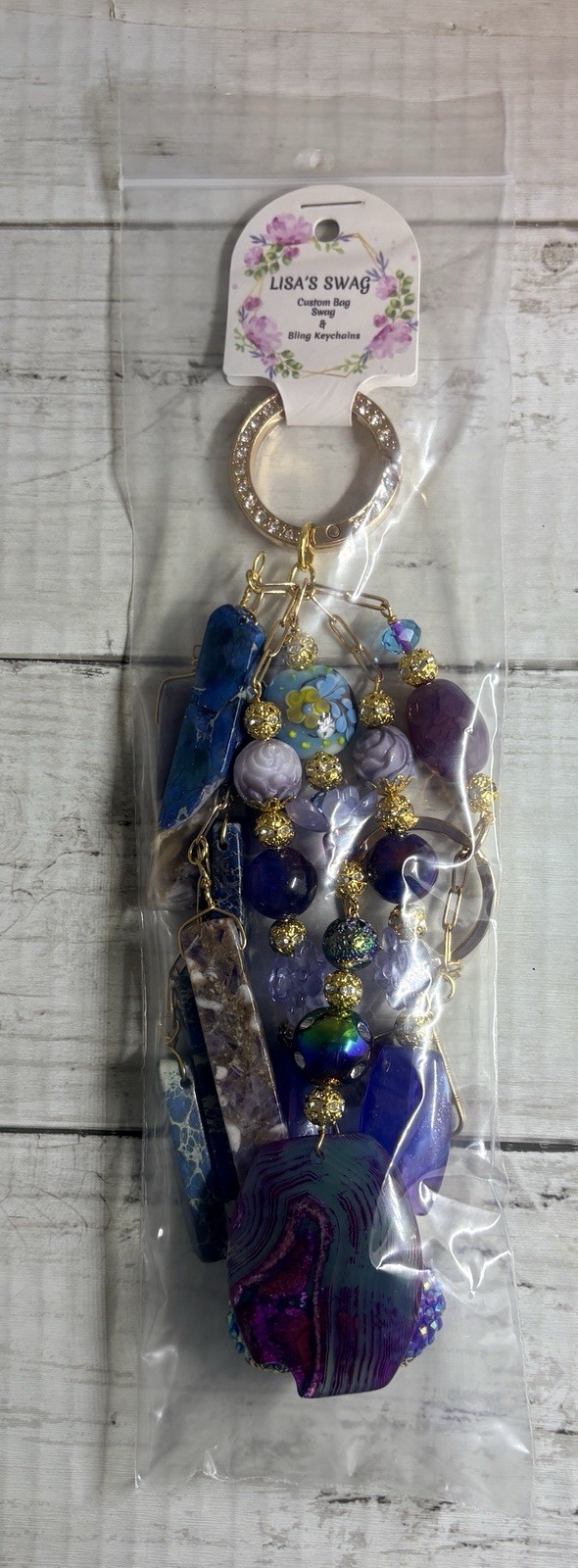 Purse Charm✨Bag Charm✨Bag Swag✨Handmade Bling Keychain✨Handbag Jewelry✨NWT