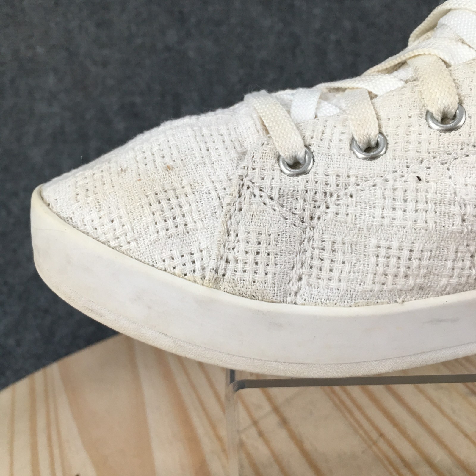 Reef Cushion Sunset Shoes Womens 8 M Sneakers Lace Up CI4138 Fabric White