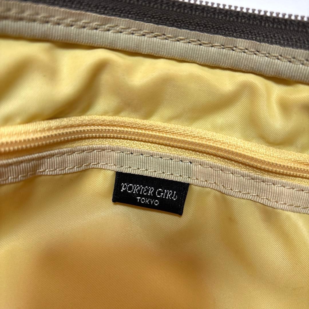 Porter Girl Bonbon Series Half Moon Shoulder Bag Used