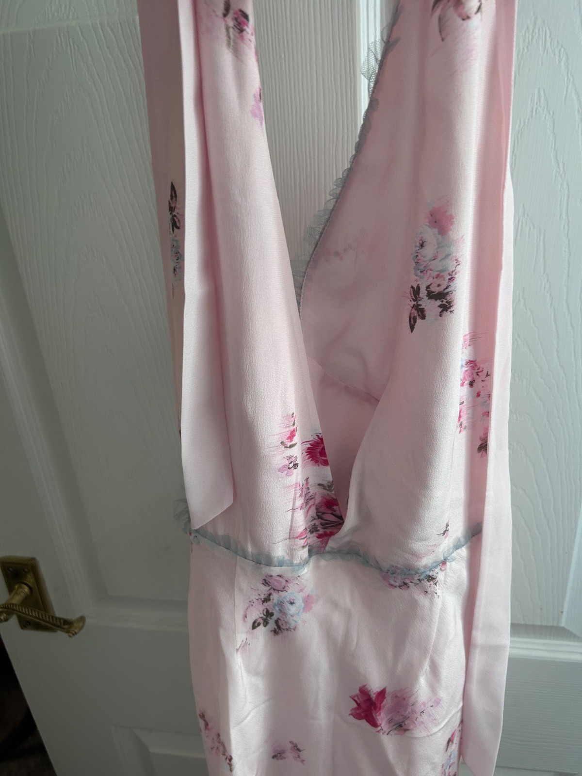 Pinko Floral Silk Summer Dress Wedding, Races or Holiday