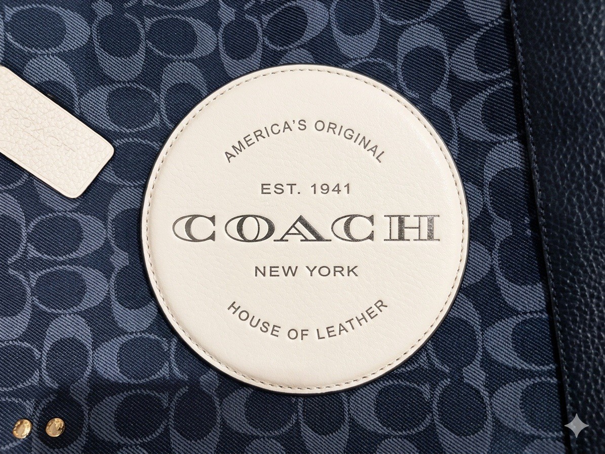 Coach Dempsey Tote Signature Jacquard #coach #vintage