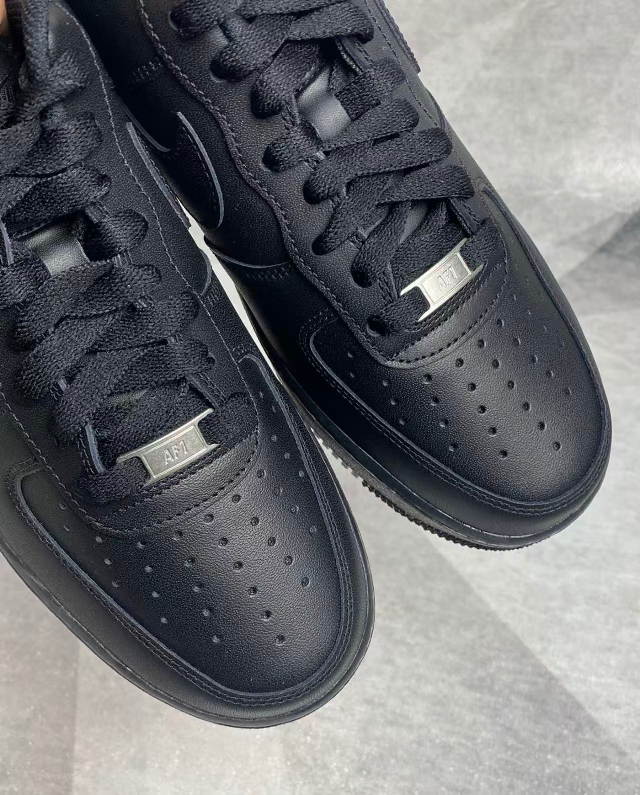 Nike Air Force 1 07 Triple Black/Brown Low Top Men’s sneakers Shoes US Size 7-12