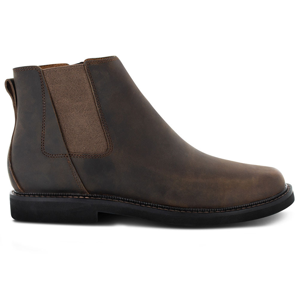 Men’s Logan – Chelsea Side Zip Boot – Brown