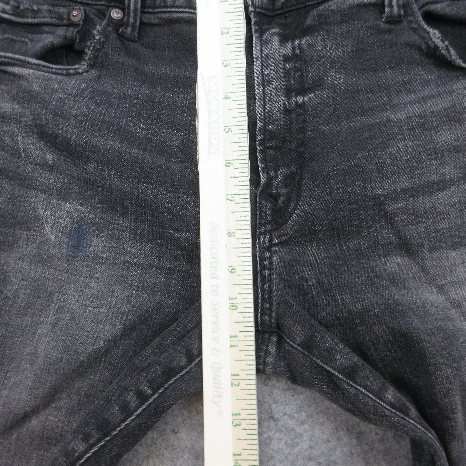 American Eagle Men’s 36×32 Distressed Black Wash Next Level Flex Jeans