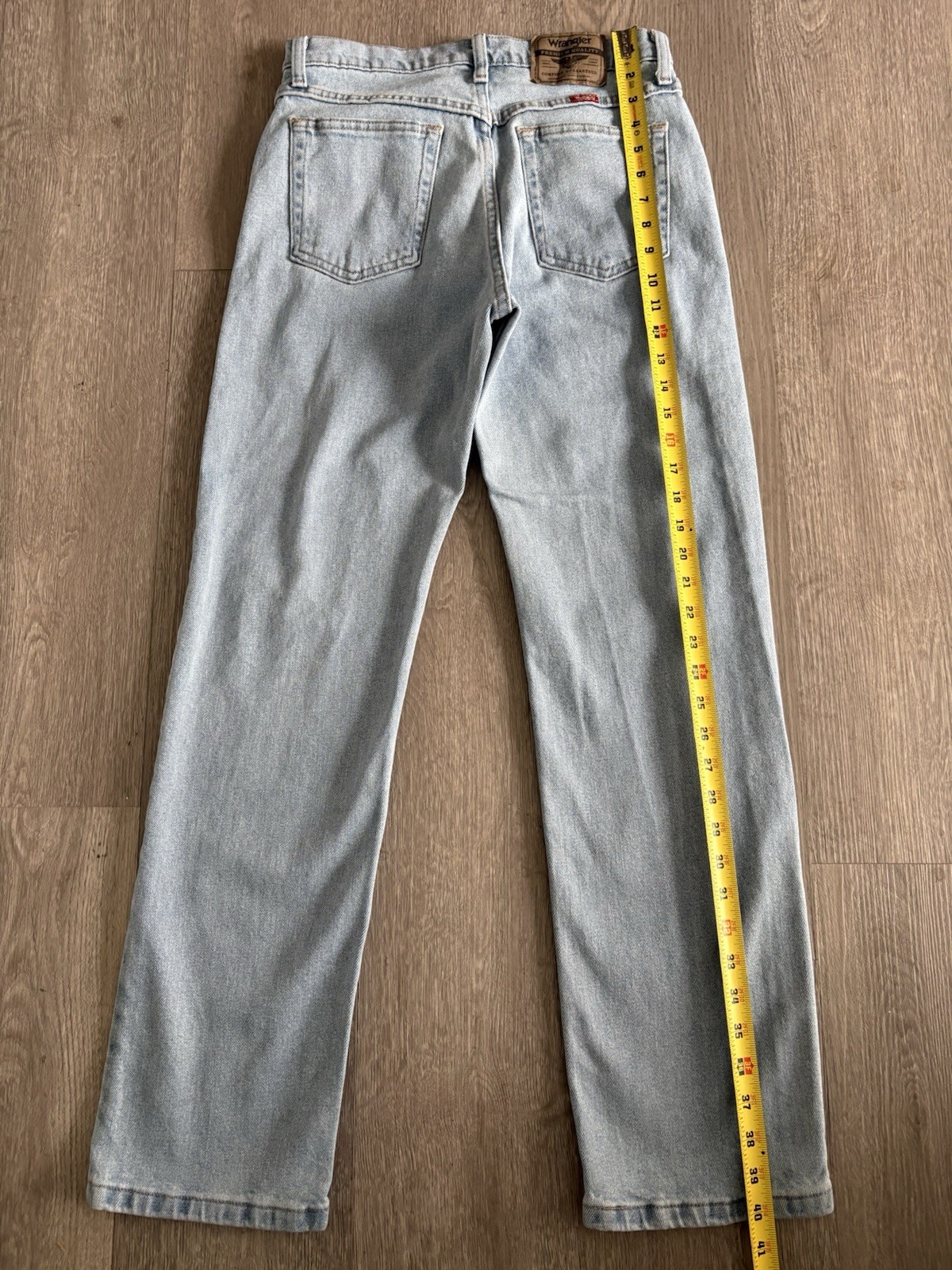Wrangler Five Star Premium Denim Relaxed Fit Jeans Mens 29×30 Blue Straight Leg