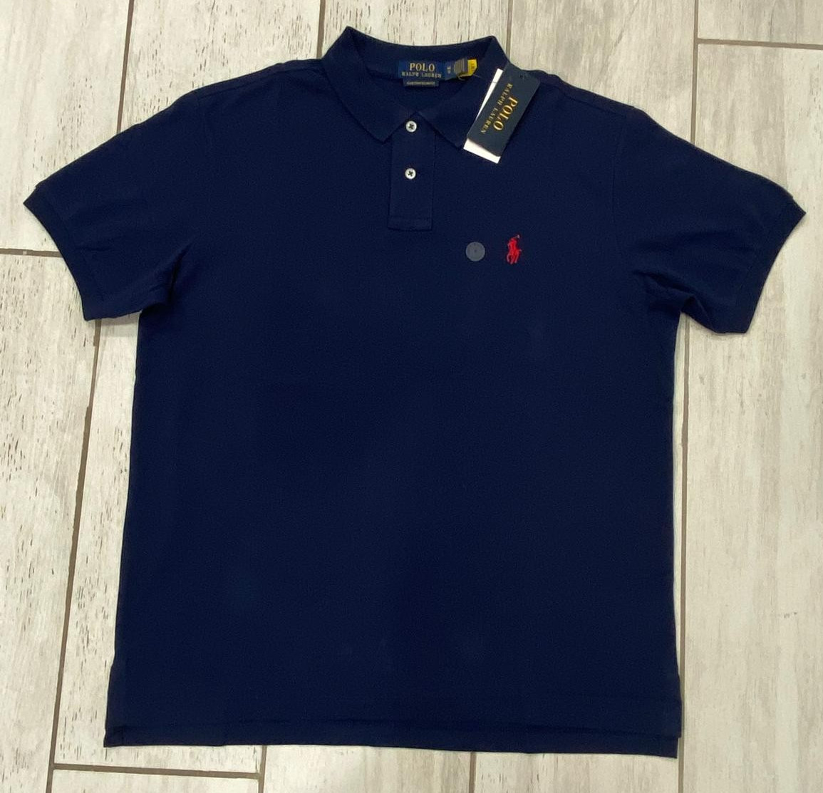 NWT Polo Ralph Lauren Men’s Custom Slim Fit Mesh Polo Shirt – Blue, Navy S-2XL