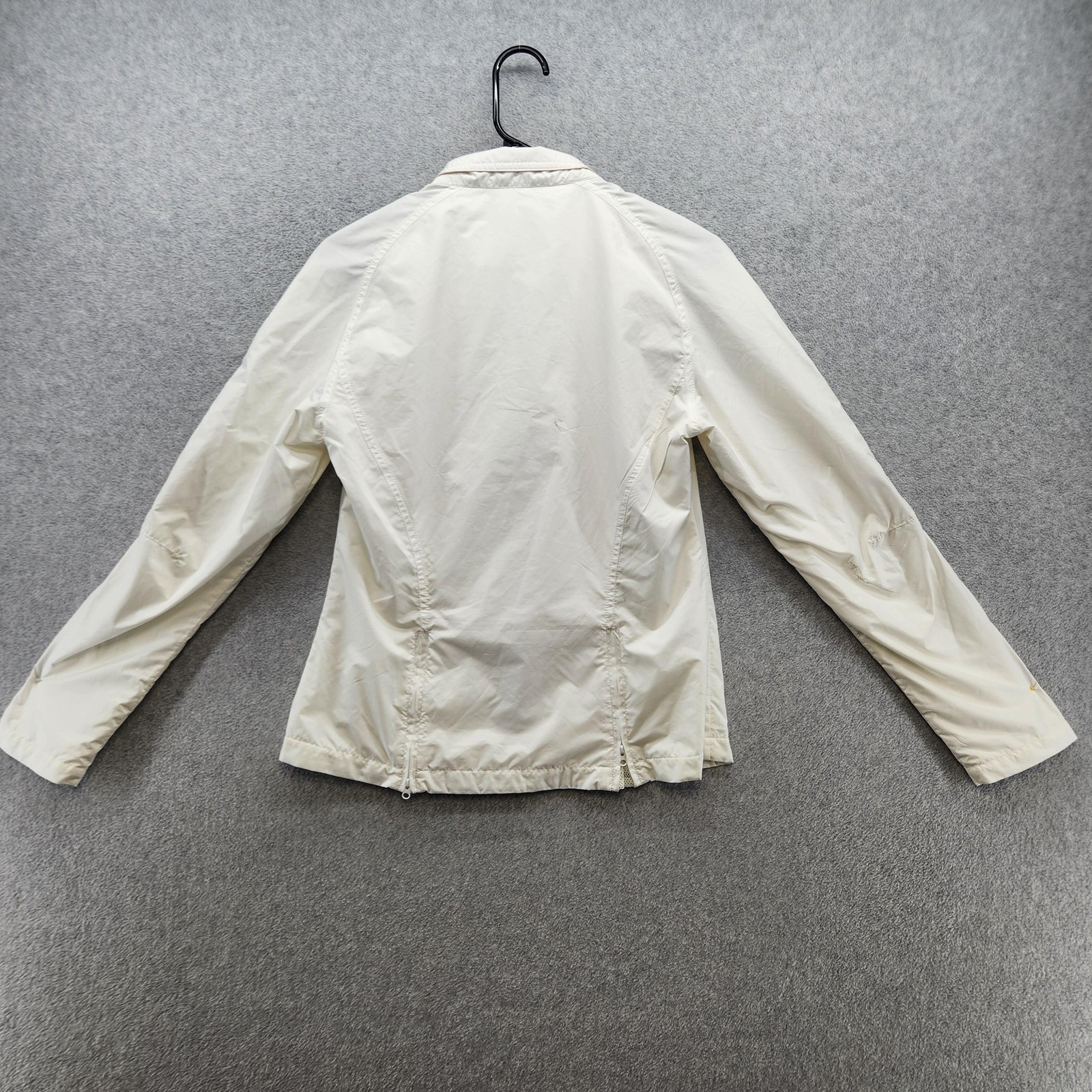 Porsche Design Drivers Selection Jacket Womens Small White Windbreaker Zip