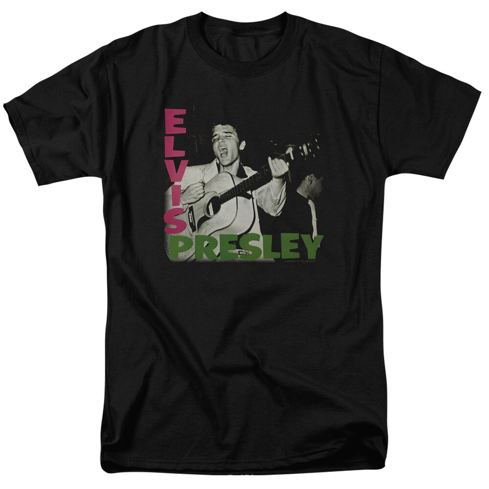 ELVIS PRESLEY ALBUM Licensed Adult Men’s Graphic Tee Shirt SM-6XL