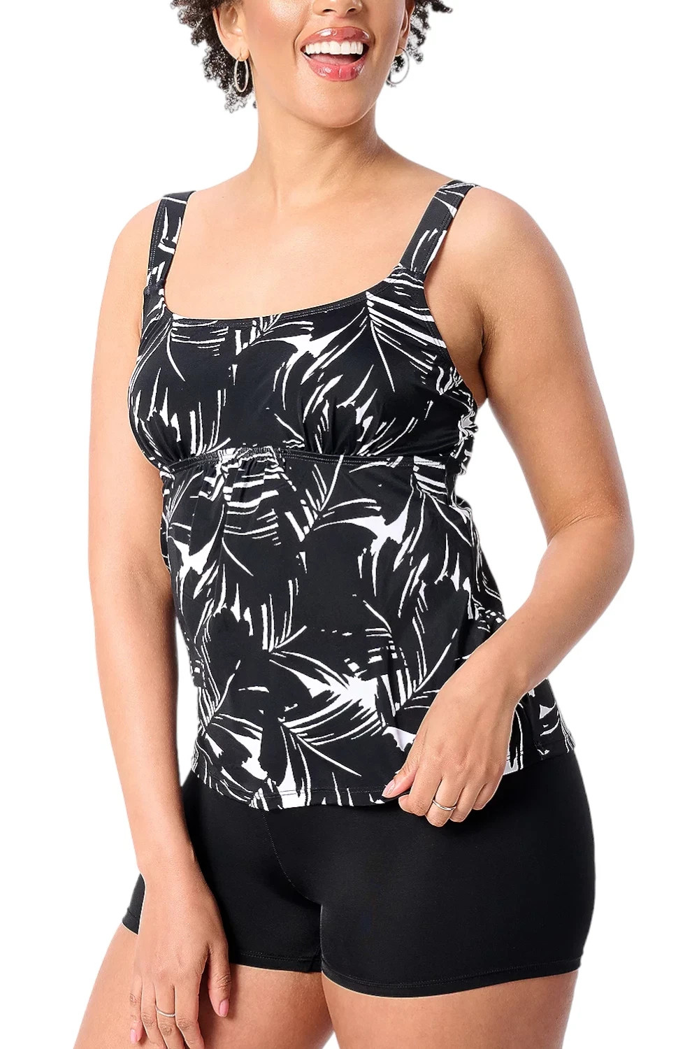 NEW KIM GRAVEL SWIIMSUITS FOR ALL TANKINI TOP & BIKE SHORTS SWIMSUIT SIZE 16