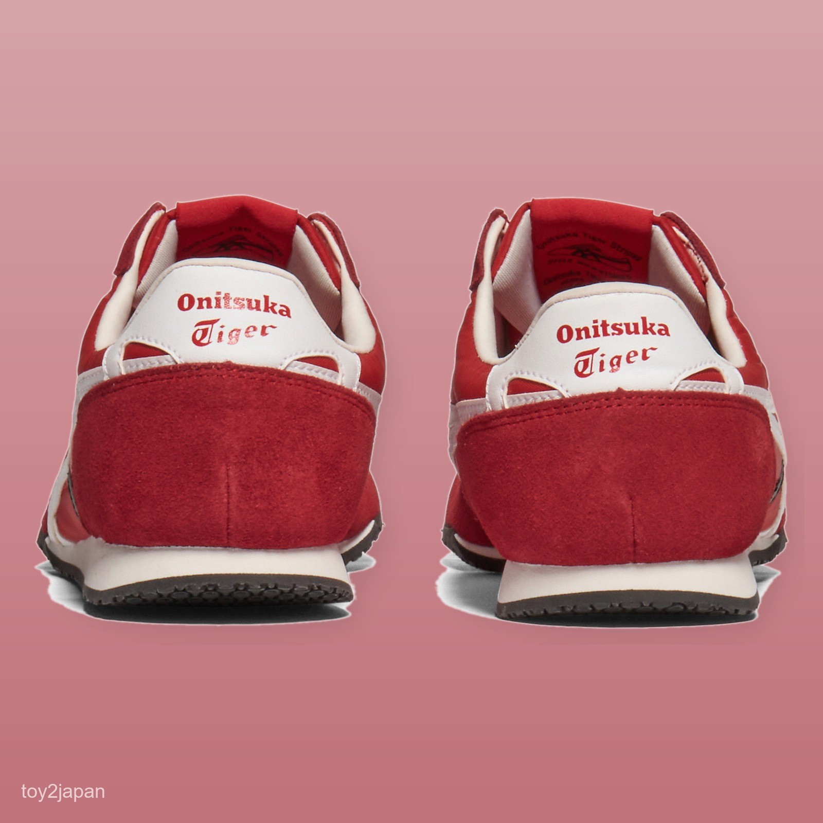 Onitsuka Tiger SERRANO SLIP-ON 1183C615-600 Classic Red White Men’s Size New