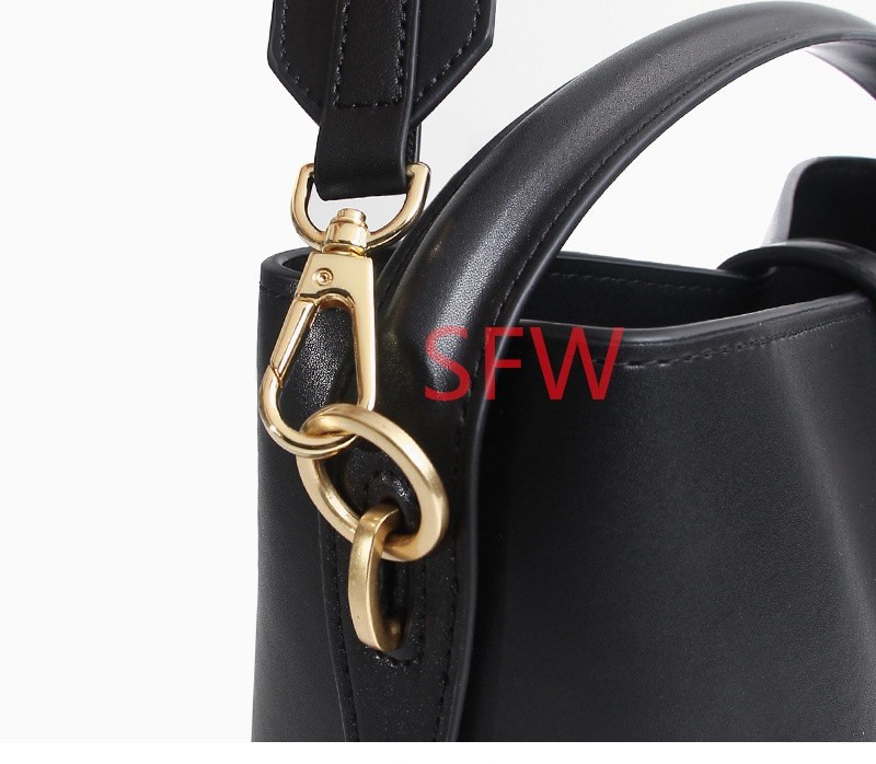 Purse Strap For Black LE 37 Bucket Handbag Replacement Leather Strap