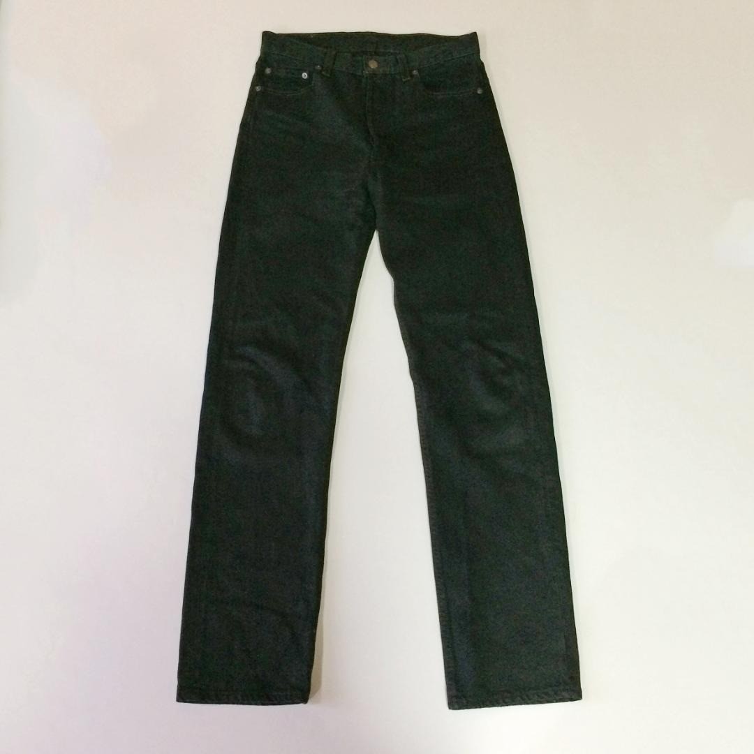 LEVI’S 501 Black Denim Jeans Vintage Men’s 90s W30 L34 100% Cotton Pre-Owned JP