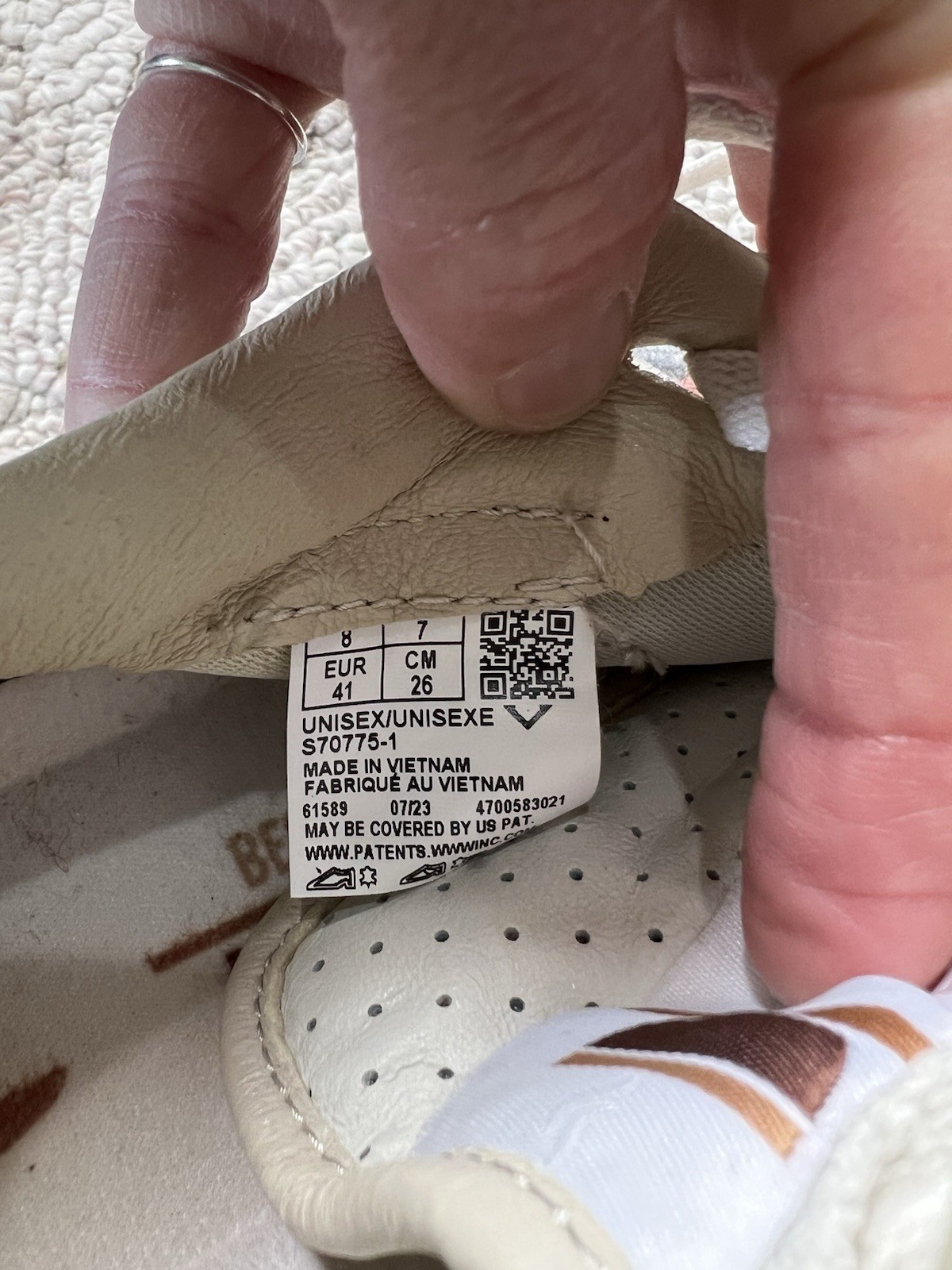 Saucony Shadow 6000 Beige Rust Sneakers Mens Shoes Size 8 Brown Tan S70775-1