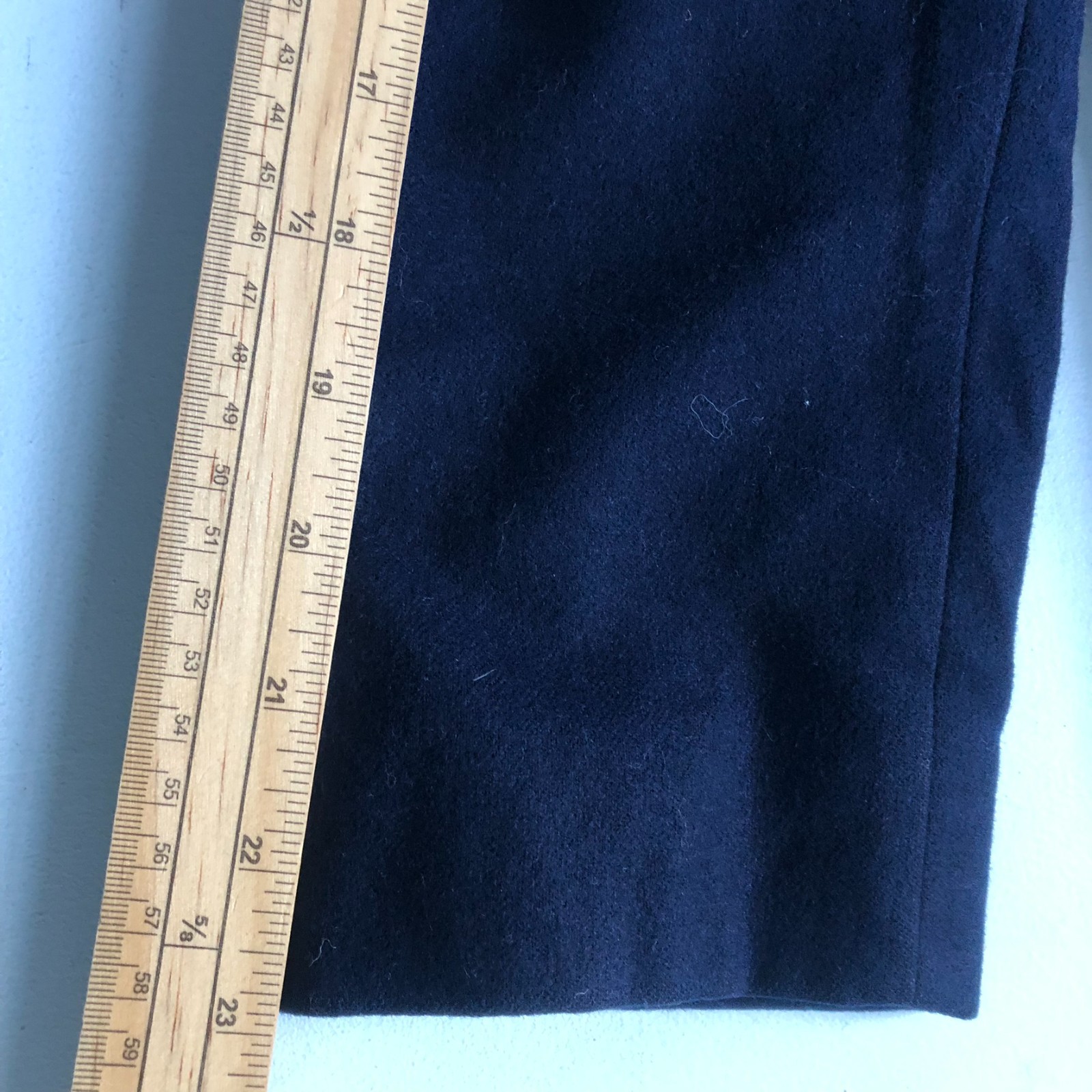 Vintage Pendleton Jacket Womens Medium Navy Wool Made In USA One Button