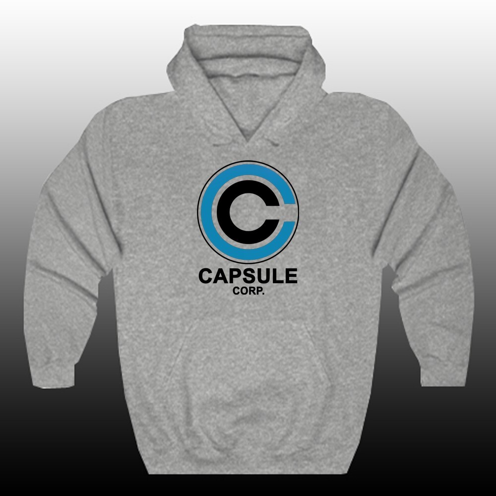 Capsule Corp Burma Red Army Men’s Gray Hoodie Size S-3XL