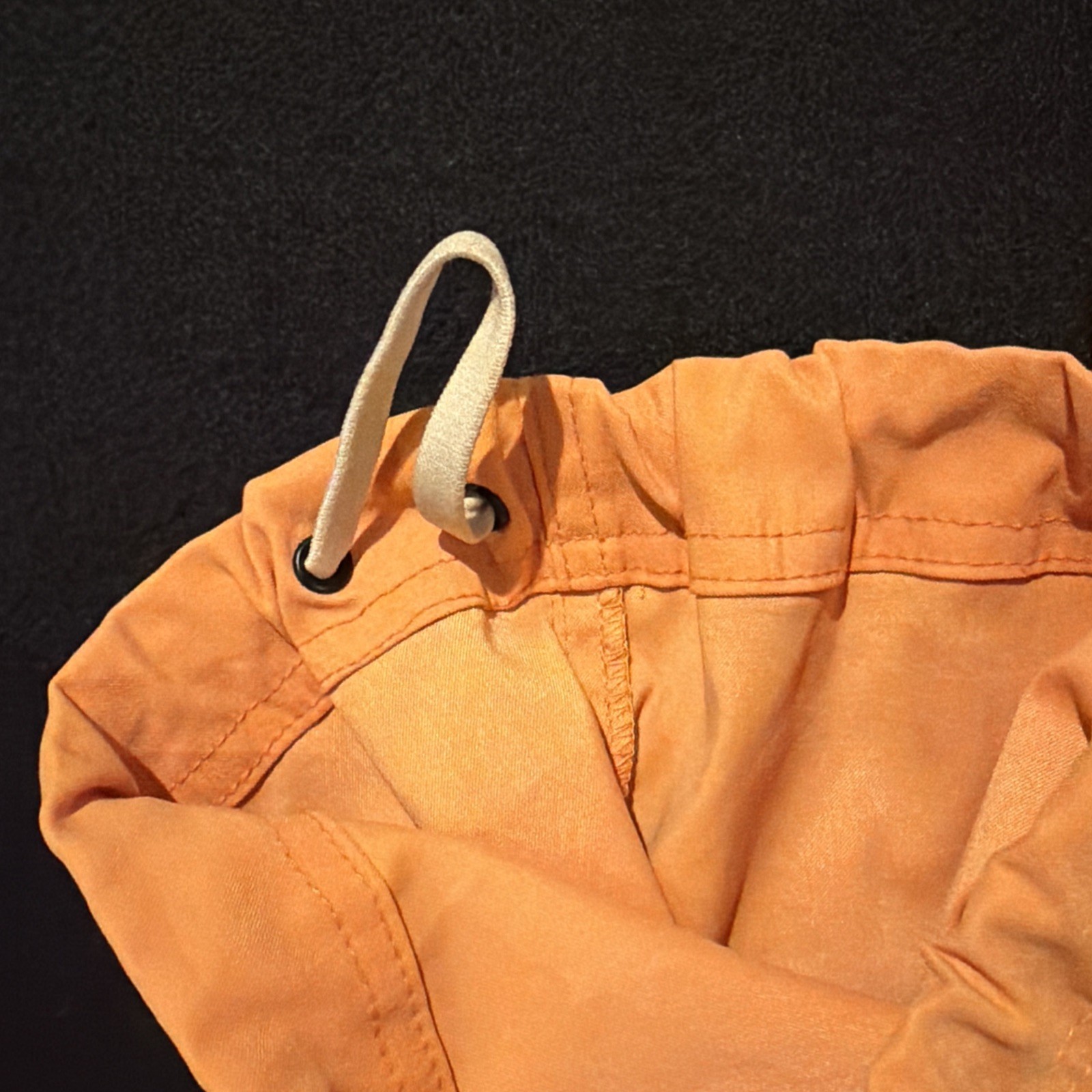 Fabletics Women’s Orange Button Closure Zipper Pockets Size Small
