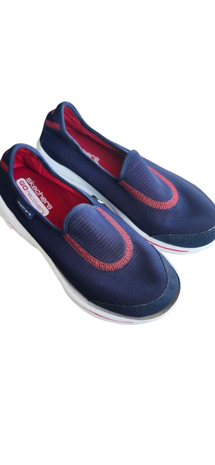 Skechers Women’s Navy/Red Go Recovery 6 B(M) US $74 Msrp
