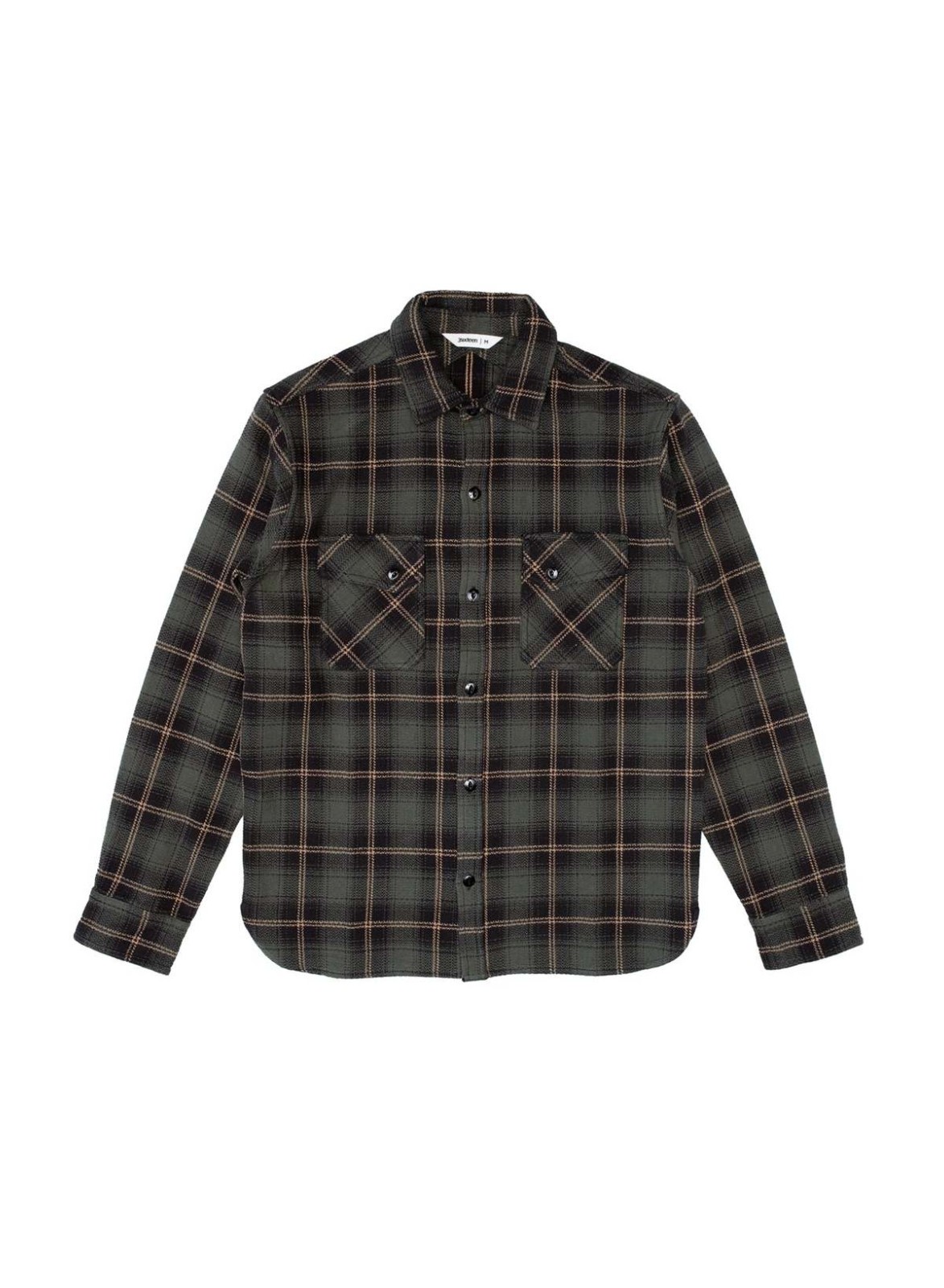 3Sixteen Crosscut Flannel – Large – Pine Check