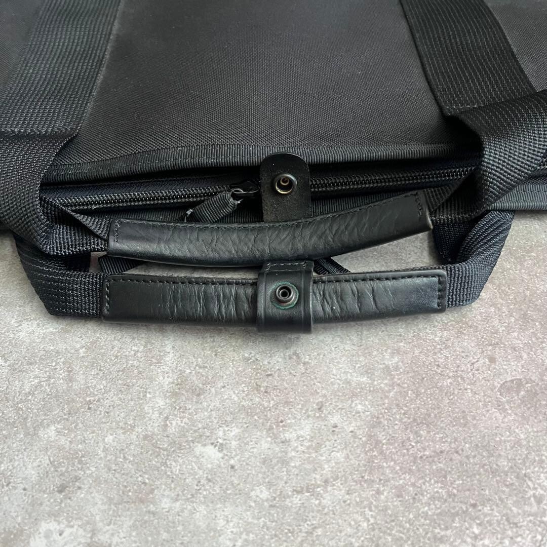 Porter Clip Briefcase Black Nylon A4 Business Bag Water Resistant 55008960