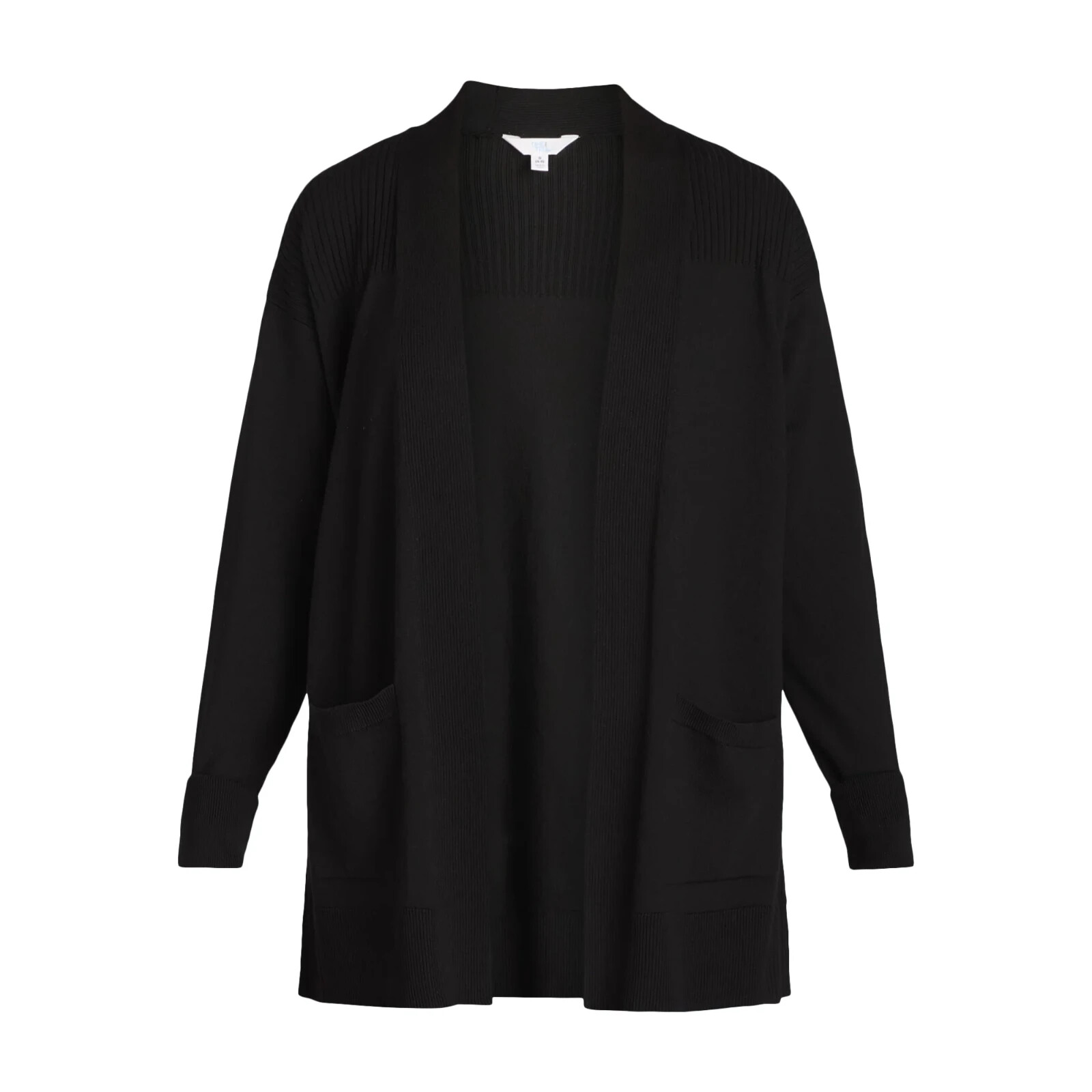 Time and Tru Women’s Open Front Cardigan Sweater Lightweight with Pockets XS-XXL