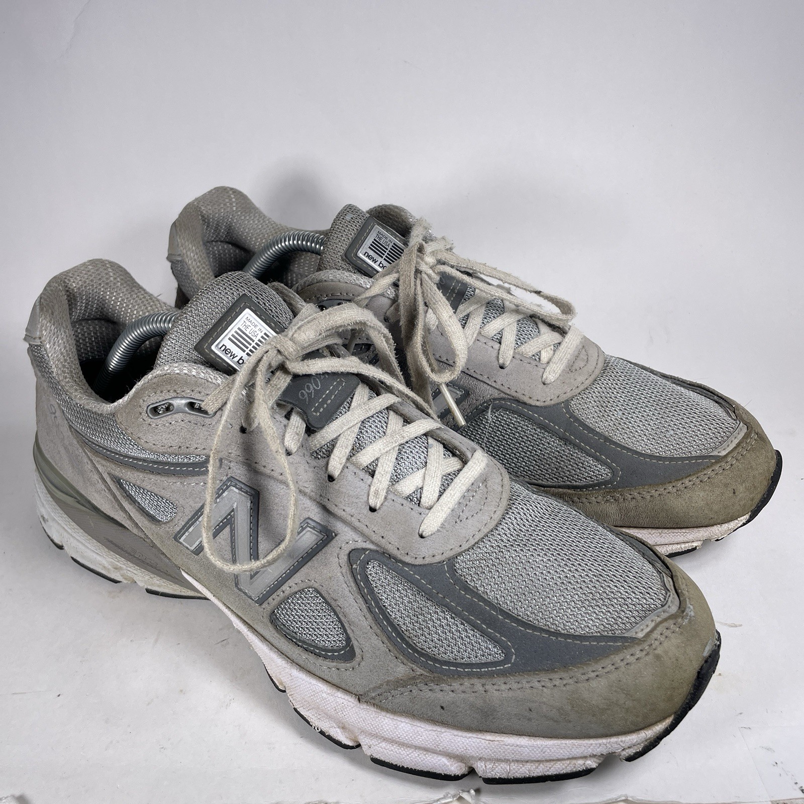 Size 10.5 – New Balance 990v4 Made in USA Grey Silver Men’s U990GR4